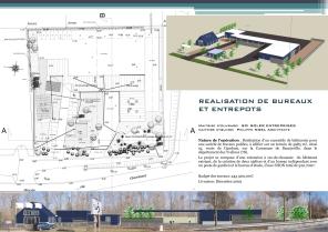 REALISATION DE BUREAUX ET ENTREPOTS