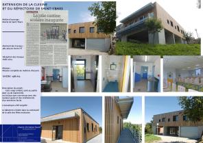 Extension de la cuisine et du réfectoire de Saint-Ybars