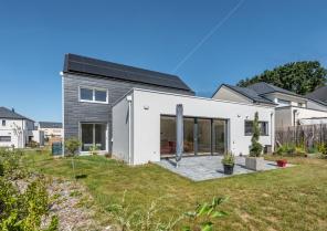 Maison passive - vue jardin