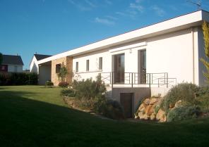 Maison avec patio en loire atlantique architecte philippe LEBOURG