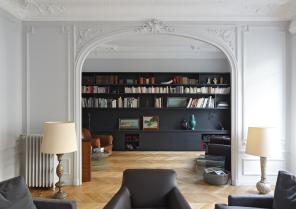 Restructuration complète d'un appartement haussmannien à Paris