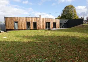 Maison paille, architecture passive