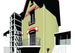 perspective côté Seine-1