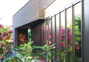 extension d'un hôtel particulier, coursive