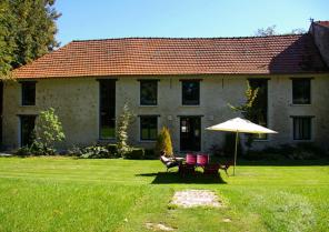 Façade de la grange après travaux