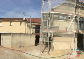 Chantier de réhabilitation