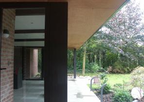 Cheminement vers le jardin