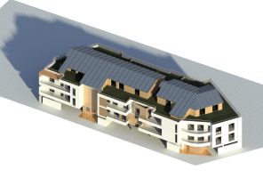 Vue axonométrique d'etude