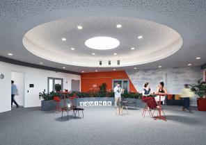 Office Hub Meeting Space, Equinix PA4, Paris IBX® Data Centre