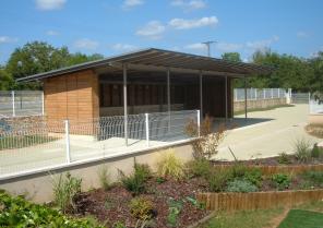 Vue depuis l'aire de jeu