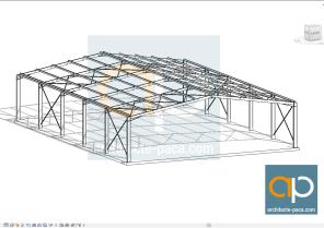 Hangar Professionnel Structure Metallique