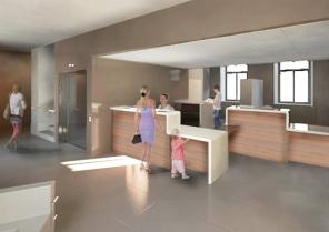 Vue de l'accueil - Mairie de Saint Vérand