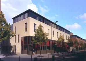 vue depuis la rue Vanmarke