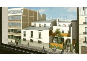 vue perspective sur la rue