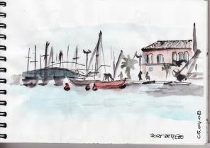 2008, en passant..., le port de Mèze