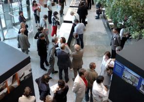 Scénographie pour une exposition sur la mise en valeur de l'architecture en Midi