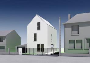 La "non-alignée", ou la maison qui faisait respirer la rue.