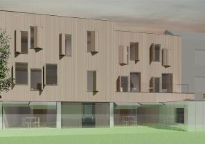 2 maisons passives et boutique à ossature bois