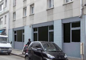 Depuis le rue de la Goutte d'Or