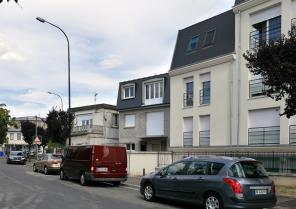 Depuis la rue de la République