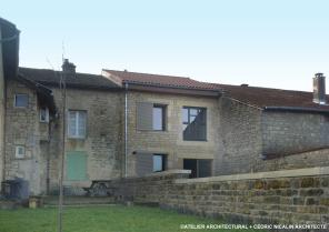 Façade coté jardin