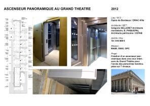 Ascenseur traversant