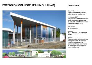 Extension et restructuration