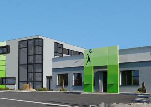 Construction d'un immeuble de bureaux. ROHRBACH LES BITCHE. En cours