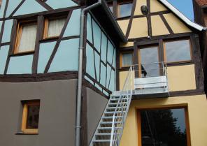 Rénovation d'un corps de ferme en maison et agence d'architecture.