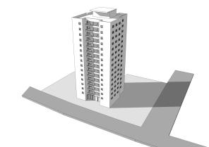 LTM - Rénovation thermique d'une tour d'habitation de 45 logements