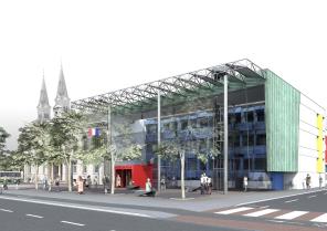 EXTENSION DE LA MAIRIE (concours) à Illkirch Graffenstaden