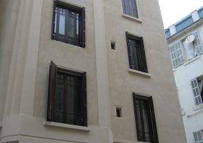 Façade principale restaurée 