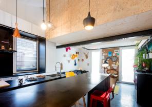 Habitat Ouvrier - EMA - Vue depuis l'entrée