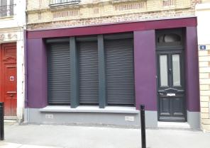 Photo de la nouvelle façade - Transformation commerce en logement
