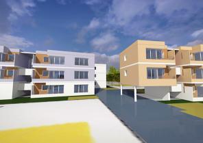 SAINT-PALAIS-SUR-MER : 22 logements superposés - Etude de faisabilité - Perspect