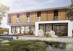 Vue 01 Maison contemporaine