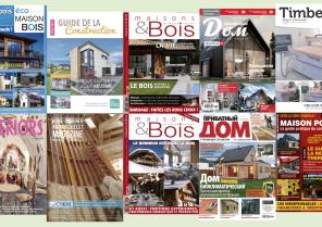Communication projets dans magazines France & Pays Etrangers...