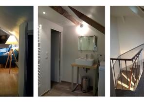 Réhabilitation d’un appartement de 50m² sous combles - venez voir la suite sur w