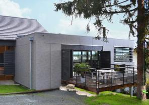 Vue de la façade Ouest - PRÉO Architecture