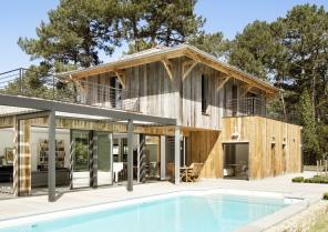 Construction d'une maison au Cap Ferret