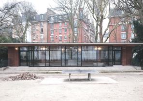 Miellerie 2025 façade Nord - Parc de la Butte du Chapeau Rouge 
