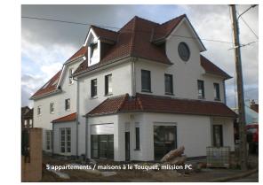 Cinq maisons en bande, Le Touquet