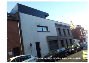 Maison de ville puis sa surélévation à Arras