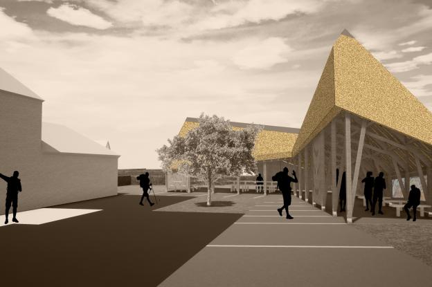 UNE HALLE NOUVELLE POUR LES RANDONNEURS