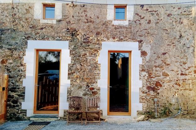 Façade jardin après travaux