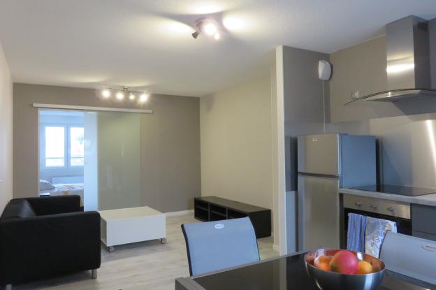 Rénovation appartement, séjour après travaux