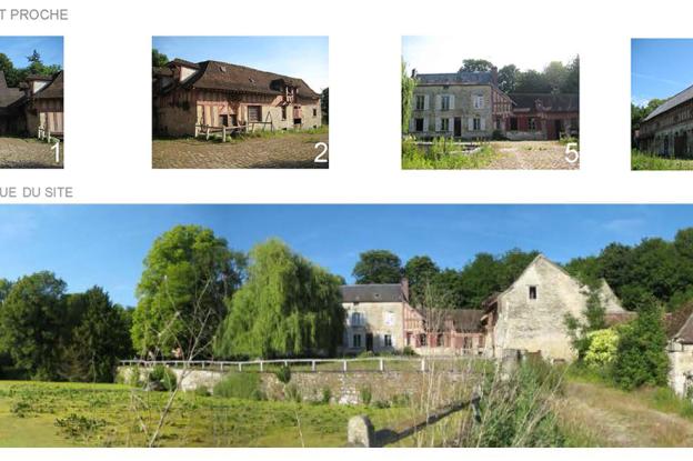 Vue panoramique du site et photographies