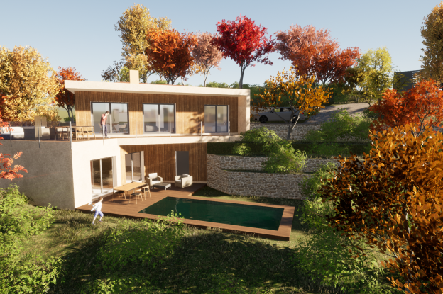 Maison bioclimatique