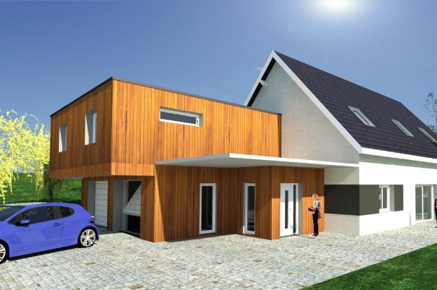Vue extérieure Projet 1