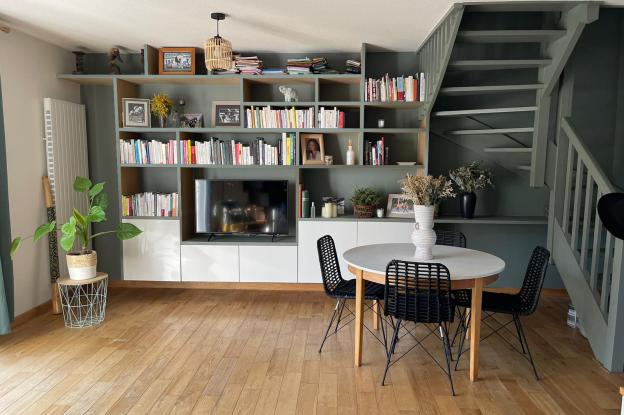 Bibliothèque sur mesure à Labenne